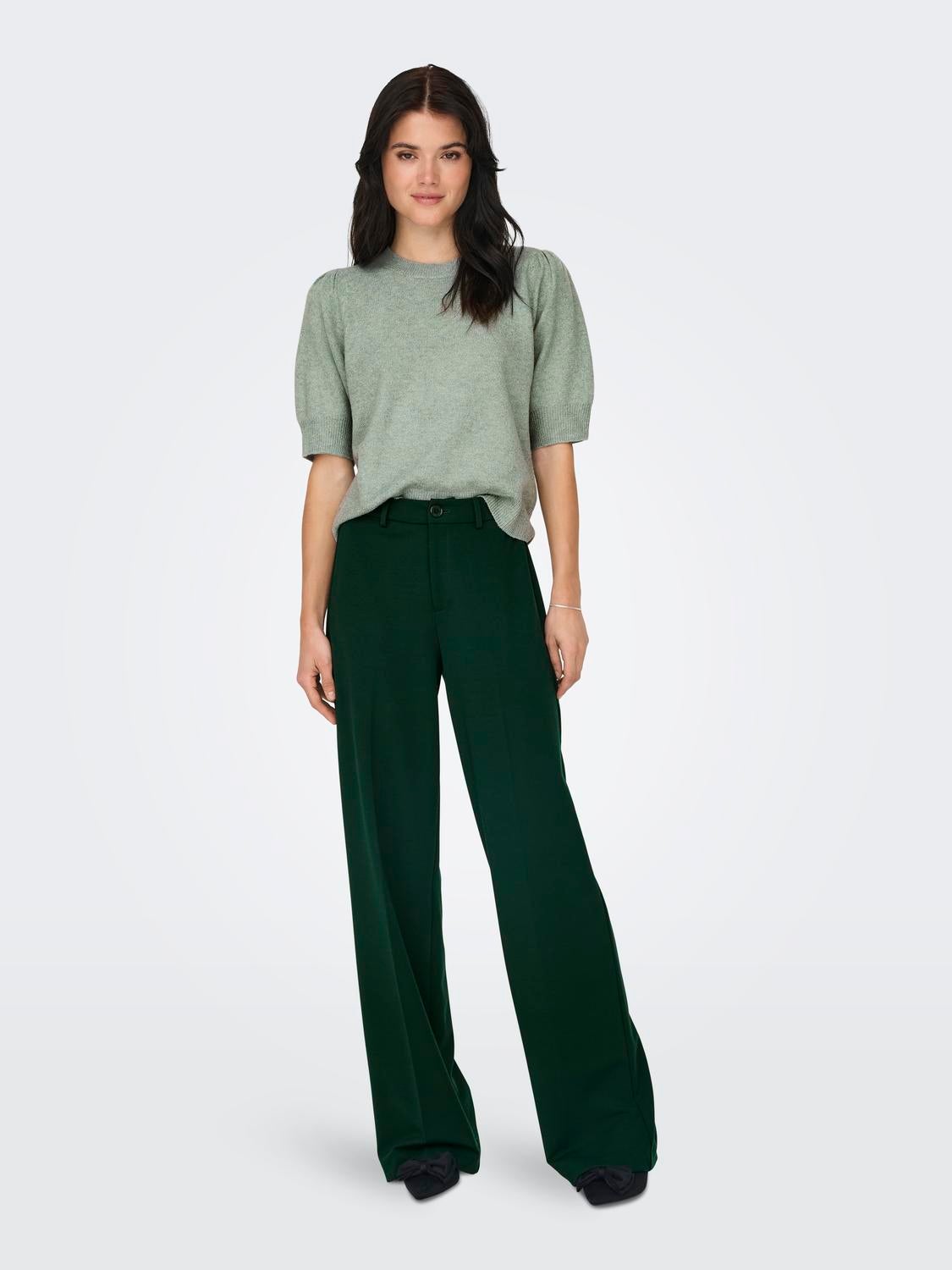 ONLRICA Strickpullover Chinois Green