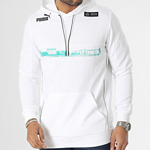 Sweat Capuche MAPF1 538448 Blanc