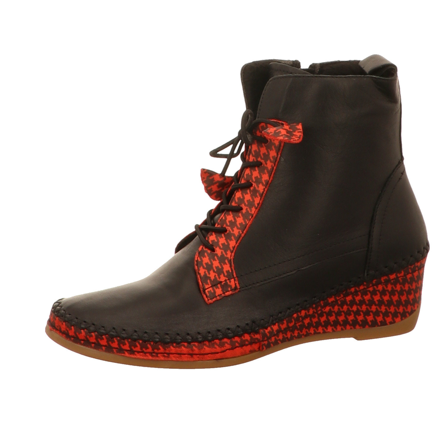 Pölking Stiefelette schwarz