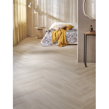 KARWEI click PVC Primera visgraat beige eiken houtlook