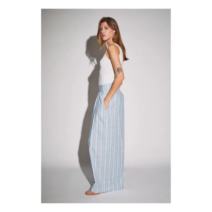 The Label Edition Pantalon Chloé | Bleu