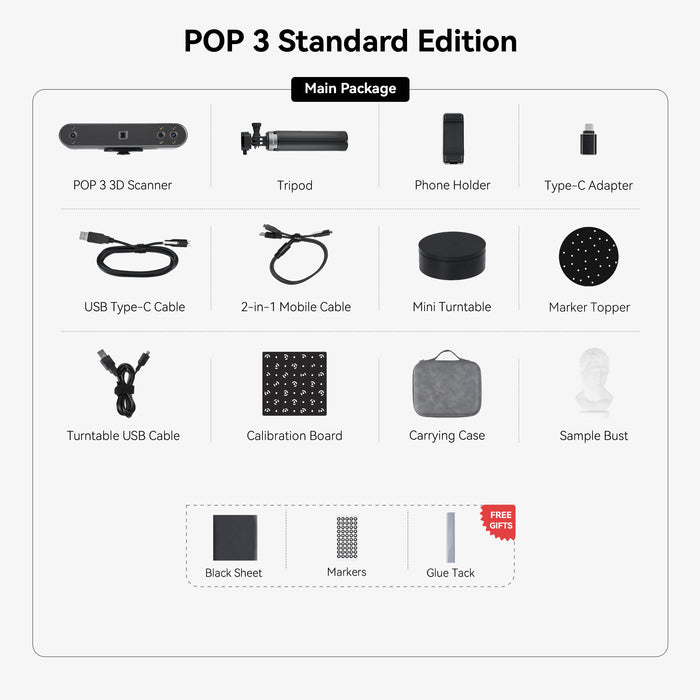 Revopoint 3D-Scanner POP3