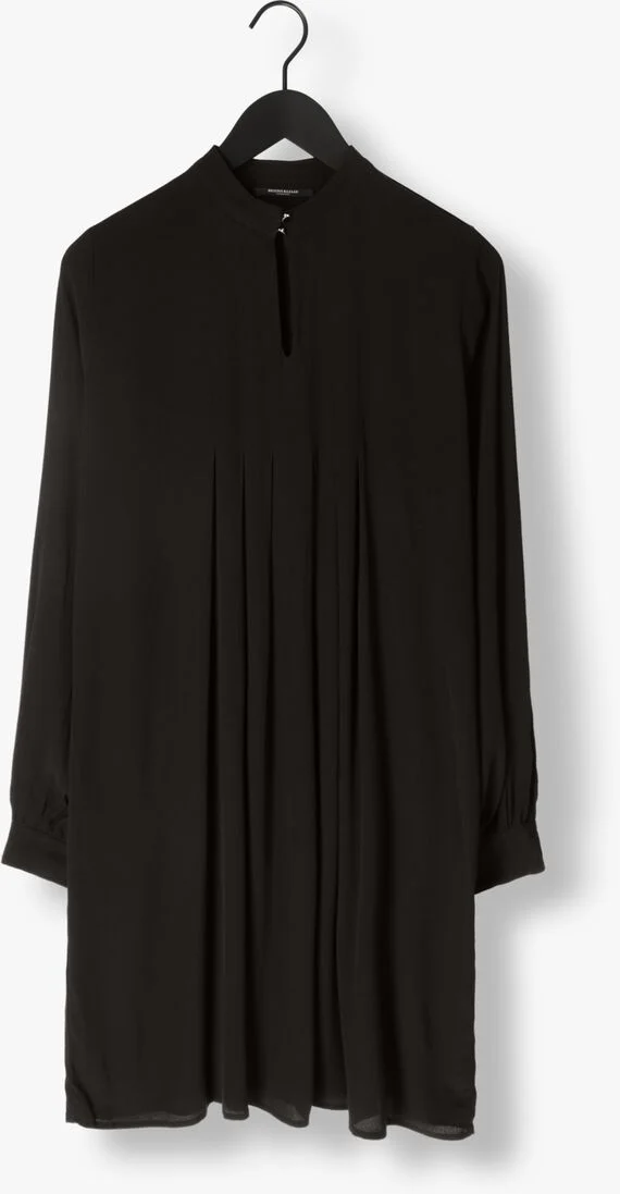 BRUUNS BAZAAR zwarte bruuns bazaar mini jurk lilli arie dress
