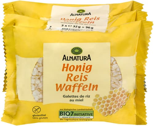 Alnatura BIO Honig-Reiswaffeln 3er