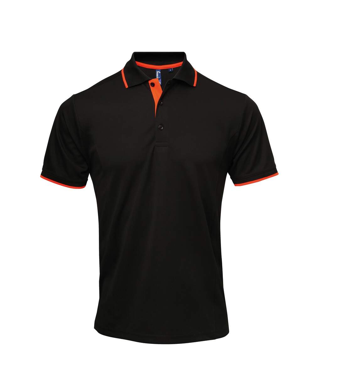 Premier - Polo - Hommes (Noir/Orange) - UTRW5520