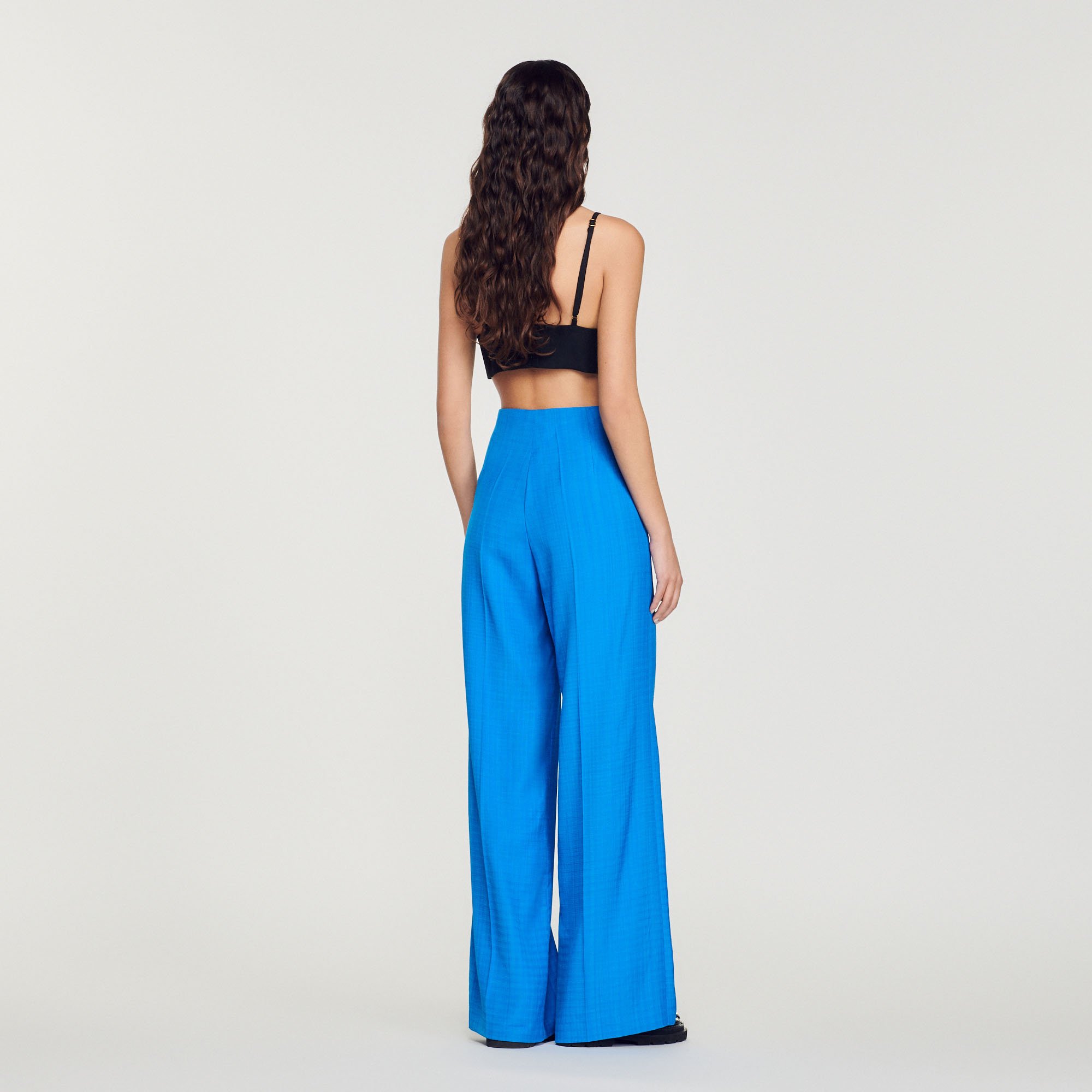 Pantalon taille haute