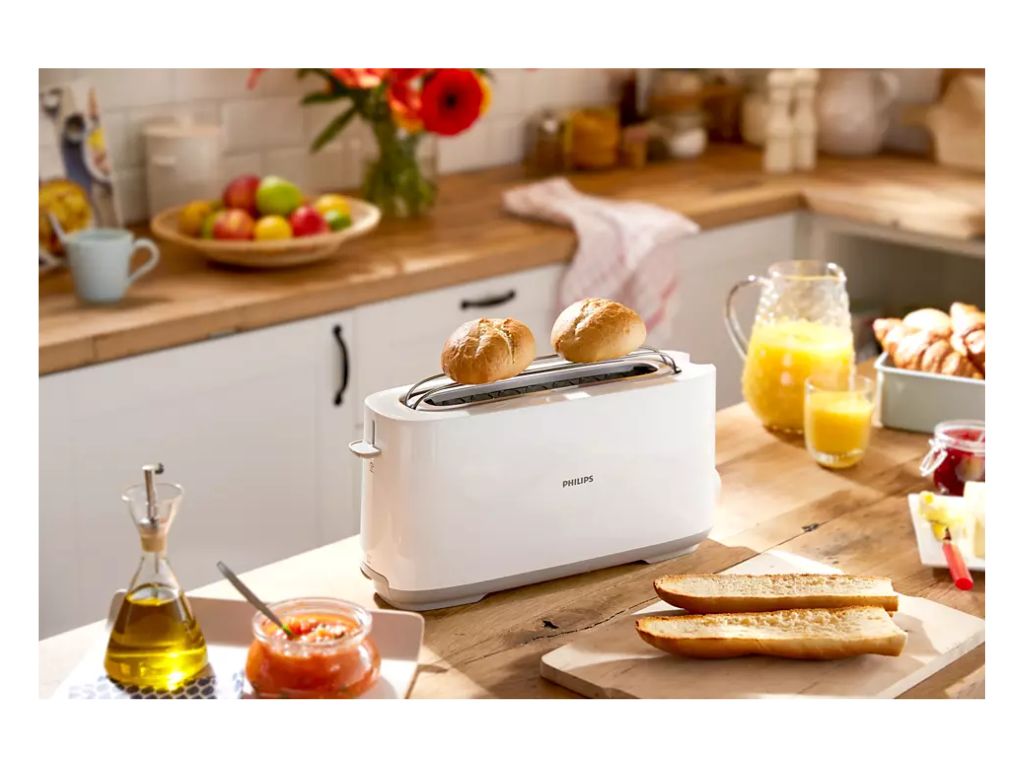 TORRADEIRA 1 FENDA PHILIPS HD2590/00 BRANCO 950W