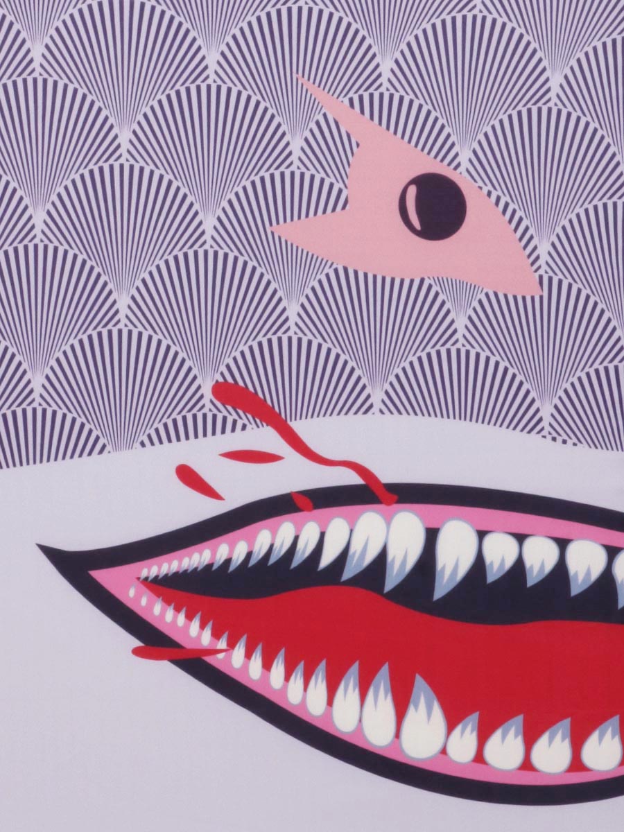 Housse de valise Periea Purple Shark L