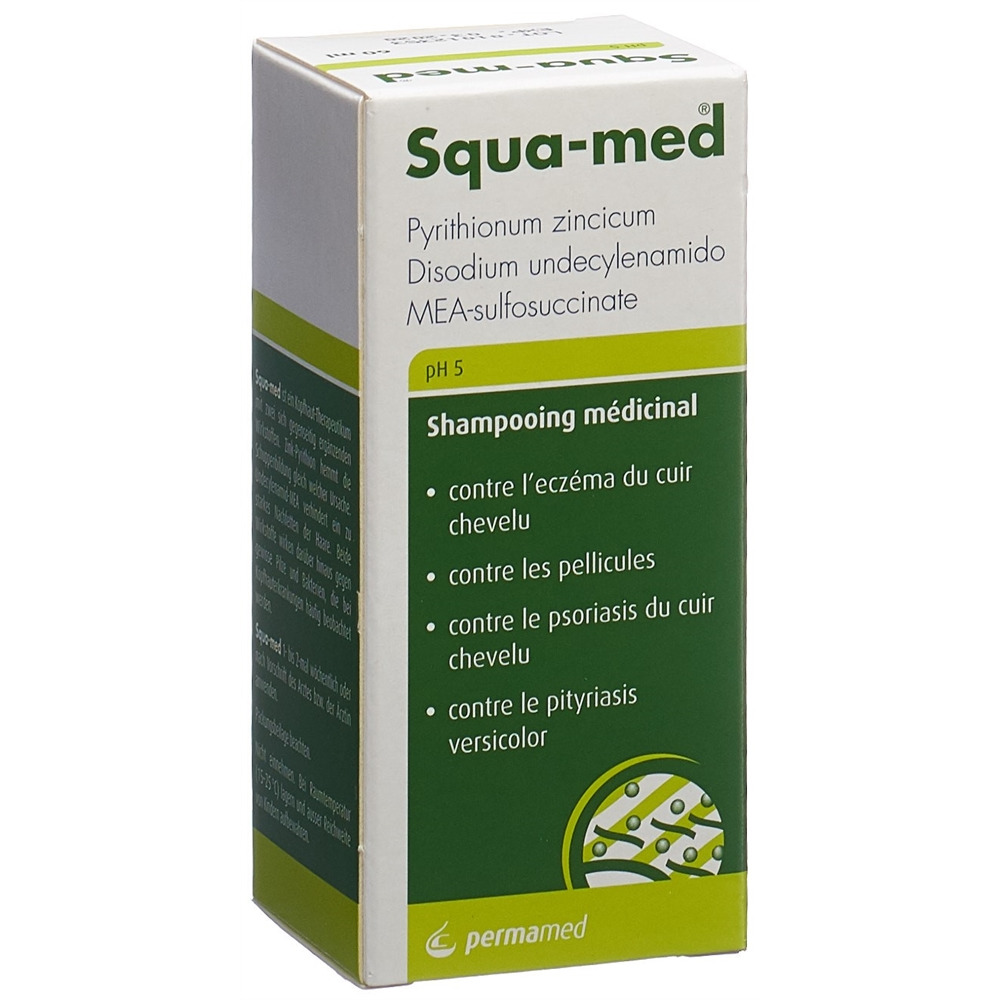 SQUA-MED Medizinal Shampoo<br>60 ml, Flasche, Shampoo, pH 5