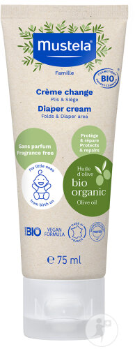 Mustela Bio Crème Change Sans Parfum Tube 75ml
