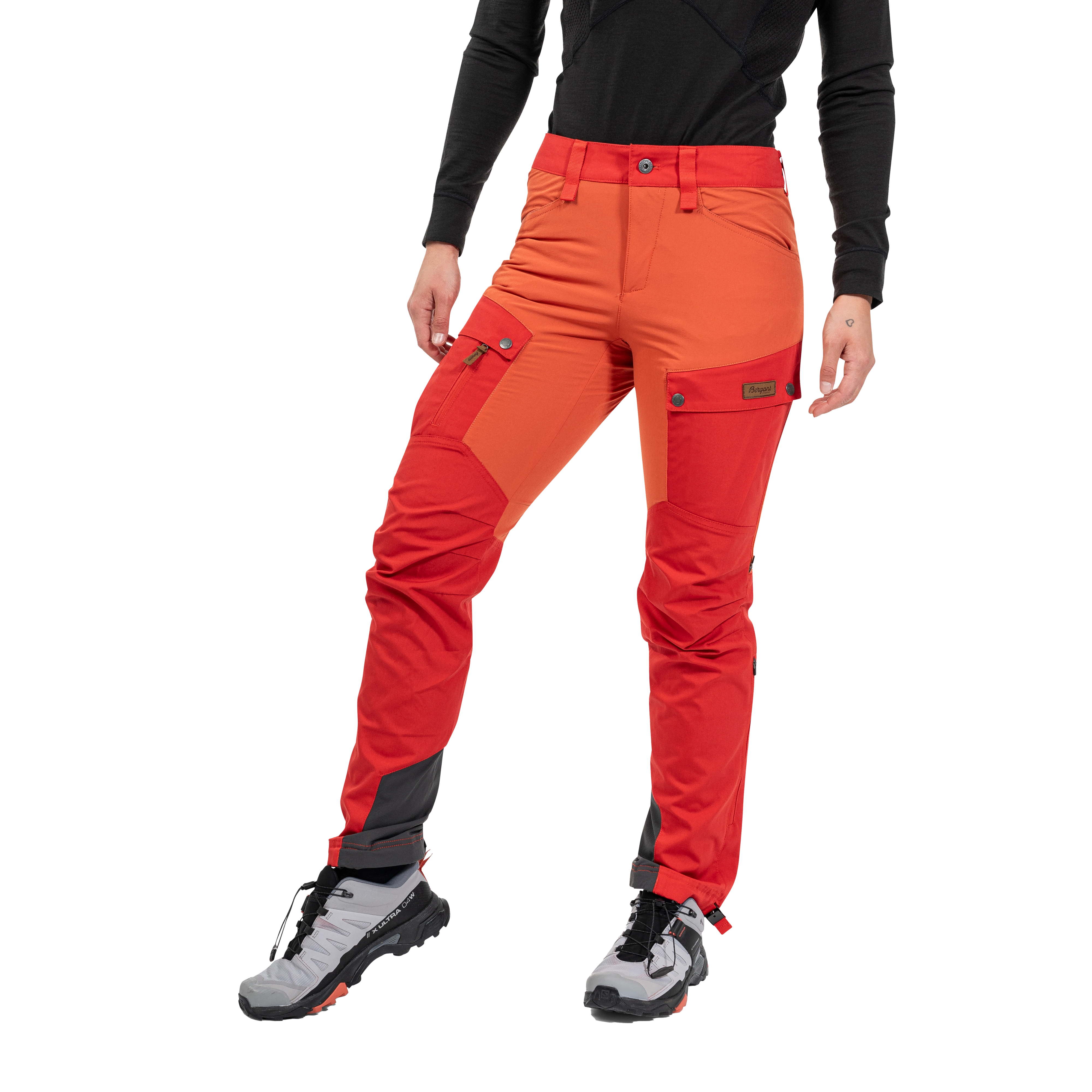 Nordmarka Favor Outdoor Pants Women Dark Brick / Brick