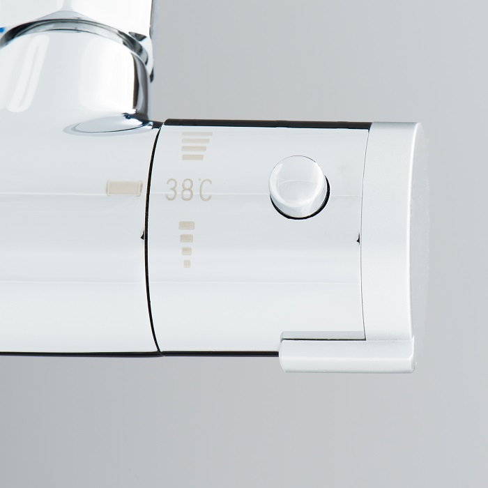 Schutte London thermostatische badmengkraan chroom