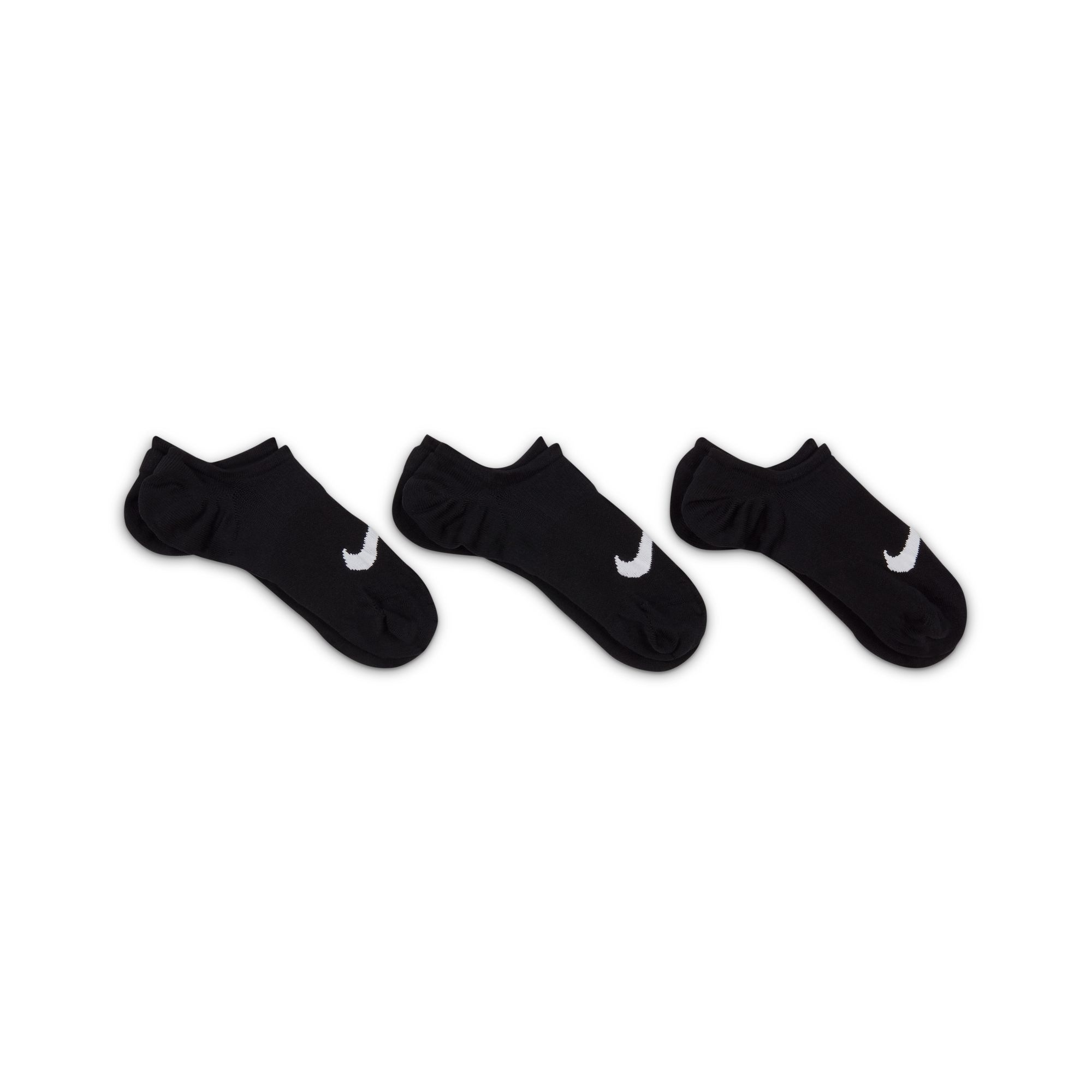 Nike Füsslinge 3 Stk. tlg. mit atmungsaktivem Mesh