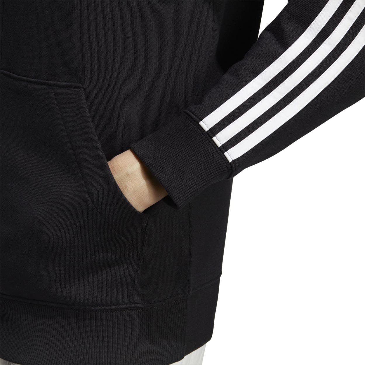 adidas  Essentials 3-Stripes Zip Hoodie