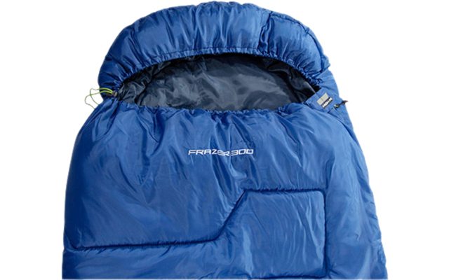 High Peak Deckenschlafsack Frazer 200 mit Kapuze 80 x 220 cm