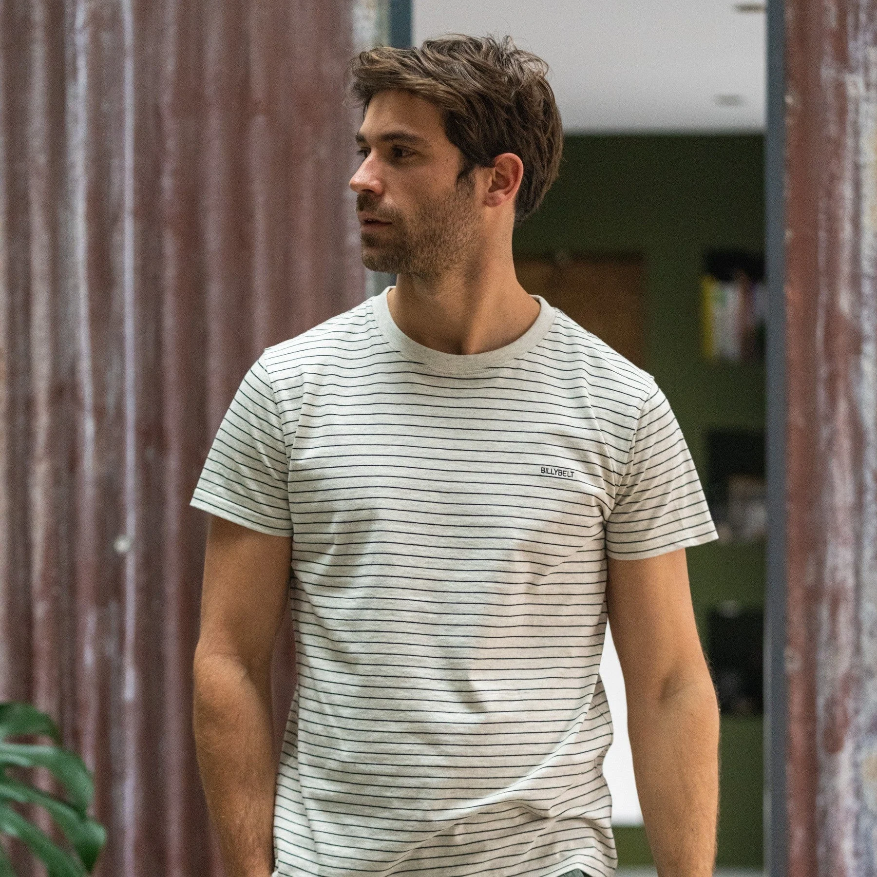 T-shirt authentique en coton biologique | Beige