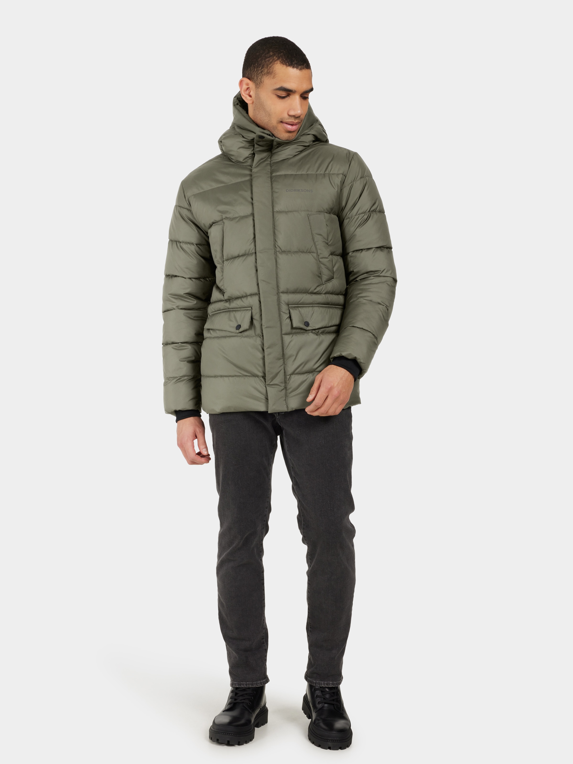 Didriksons Winterjacke mit Kapuze