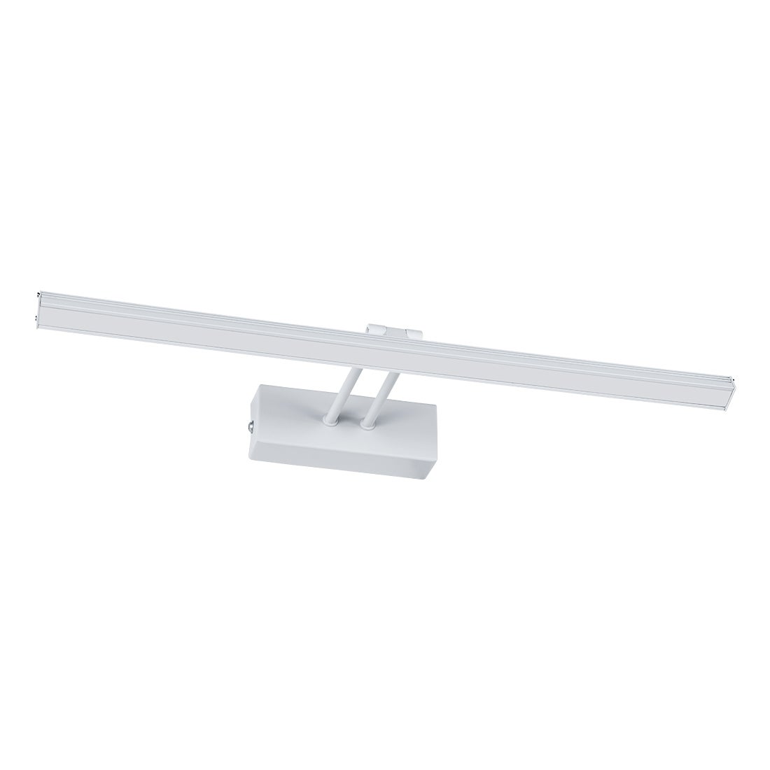 EMKE LED-spiegellamp, badkamerspiegellamp, 40 cm, 200° draaibaar, LED-badkamerspiegellamp, spiegelkastverlichting, 4200K, IP44, kastverlichting (wit)