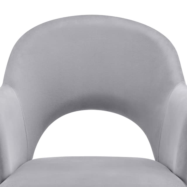 Stol Sachel, velour, polstret, 120 kg