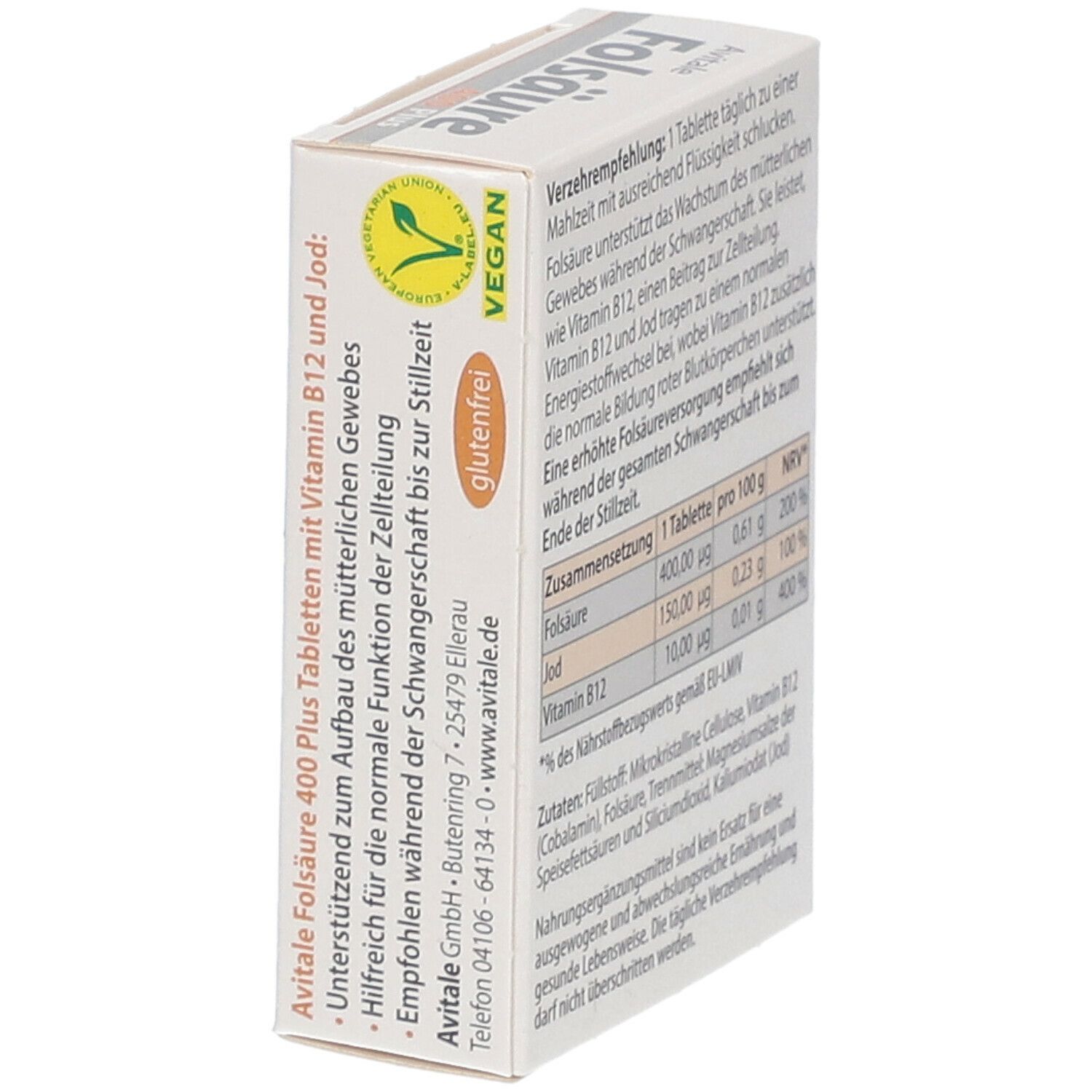 Avitale Folsäure 400 Plus