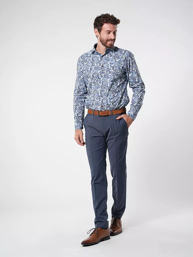 BRAX Hemd Modern Fit HAROLD bunt