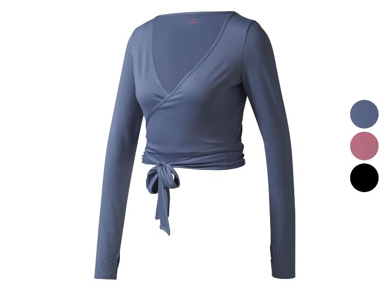 Dames sport wikkeltop