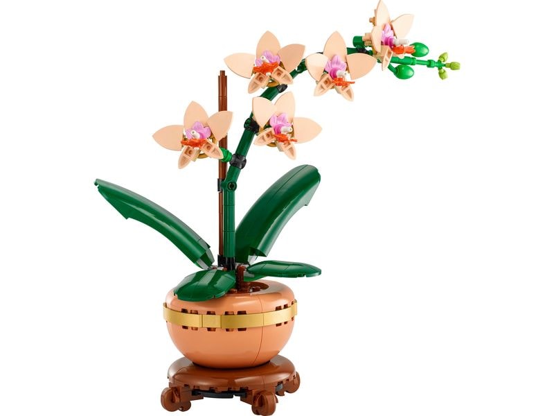 LEGO® Icons Botanicals Mini-Orchidee 10343 Prächtige Lego-Blume, kreativer Bauspass