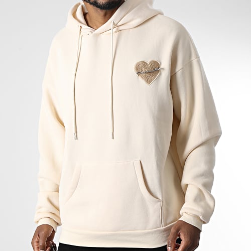 Sweat Capuche M22647 Beige