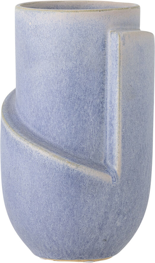 Bloomingville Norbert Vase, Blå, Stentøj Blå