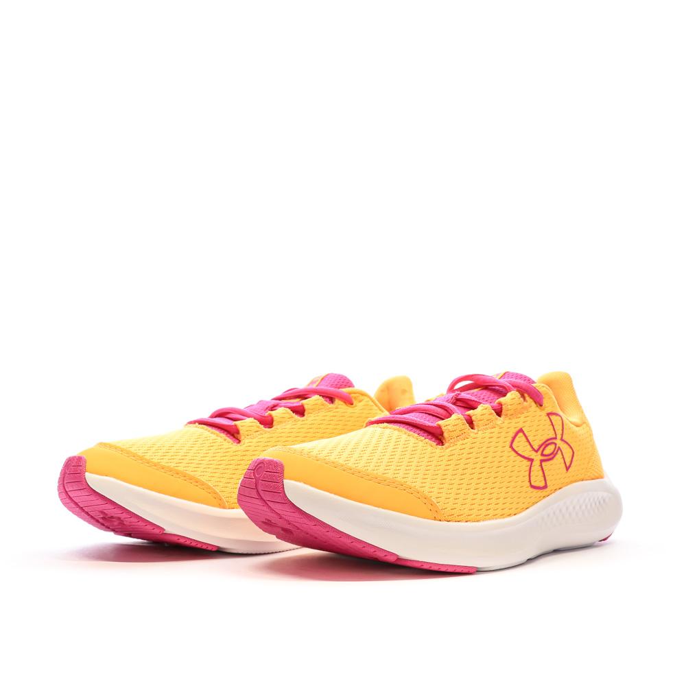 Under Armour Chaussures de Running Orange Femme Under Armour Charged Pursuit 3