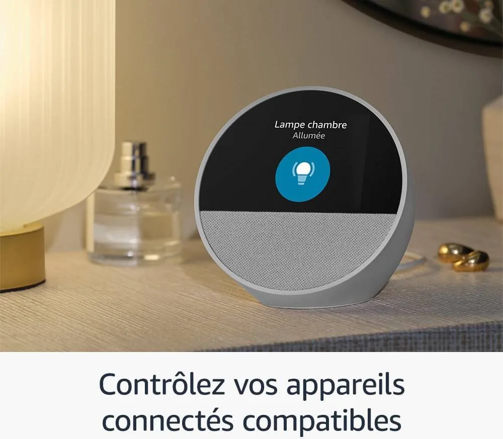Amazon Echo Spot 2024 Bleu Enceintes connectées