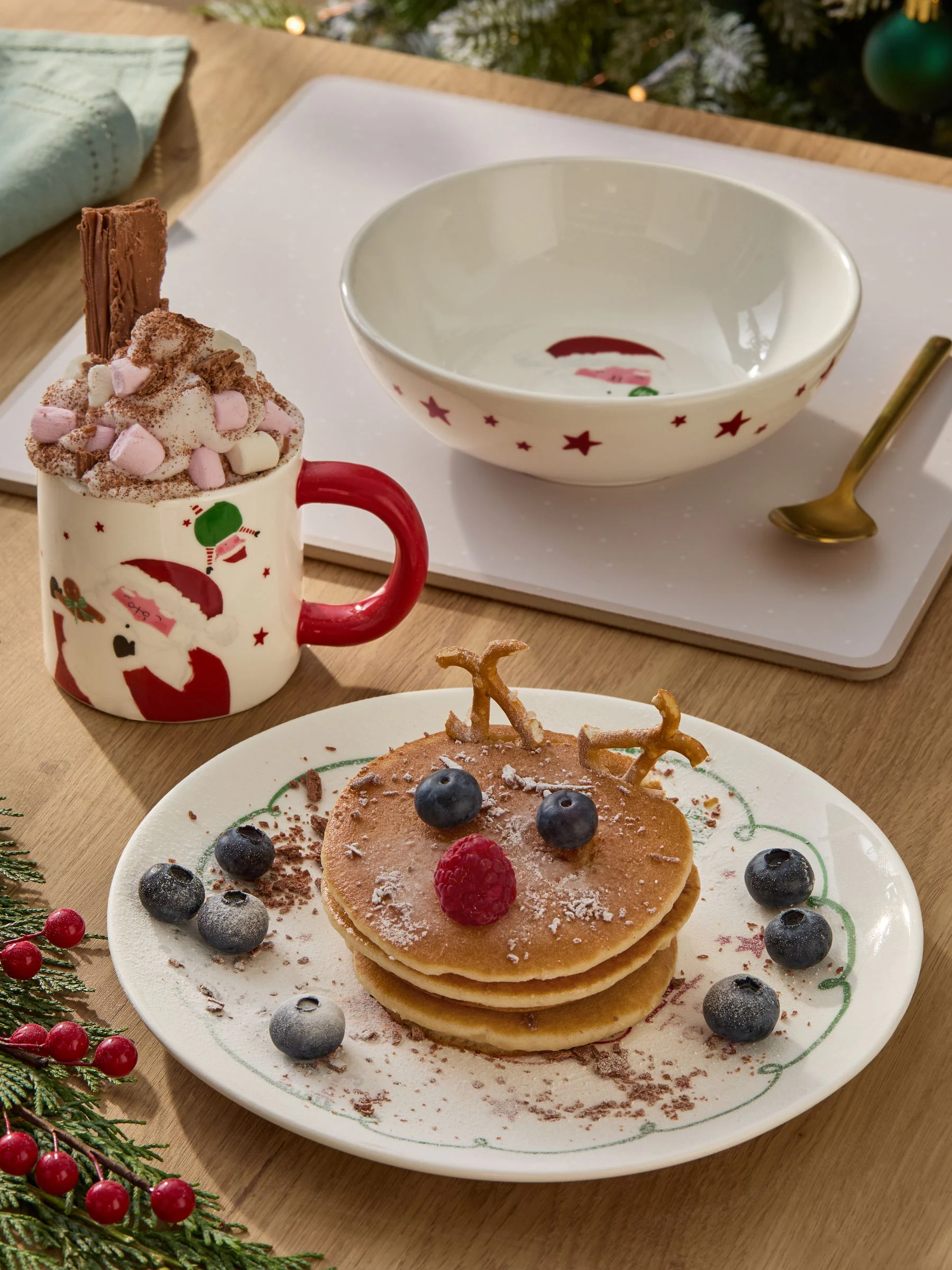 Kerstman diner Set voor kinderen