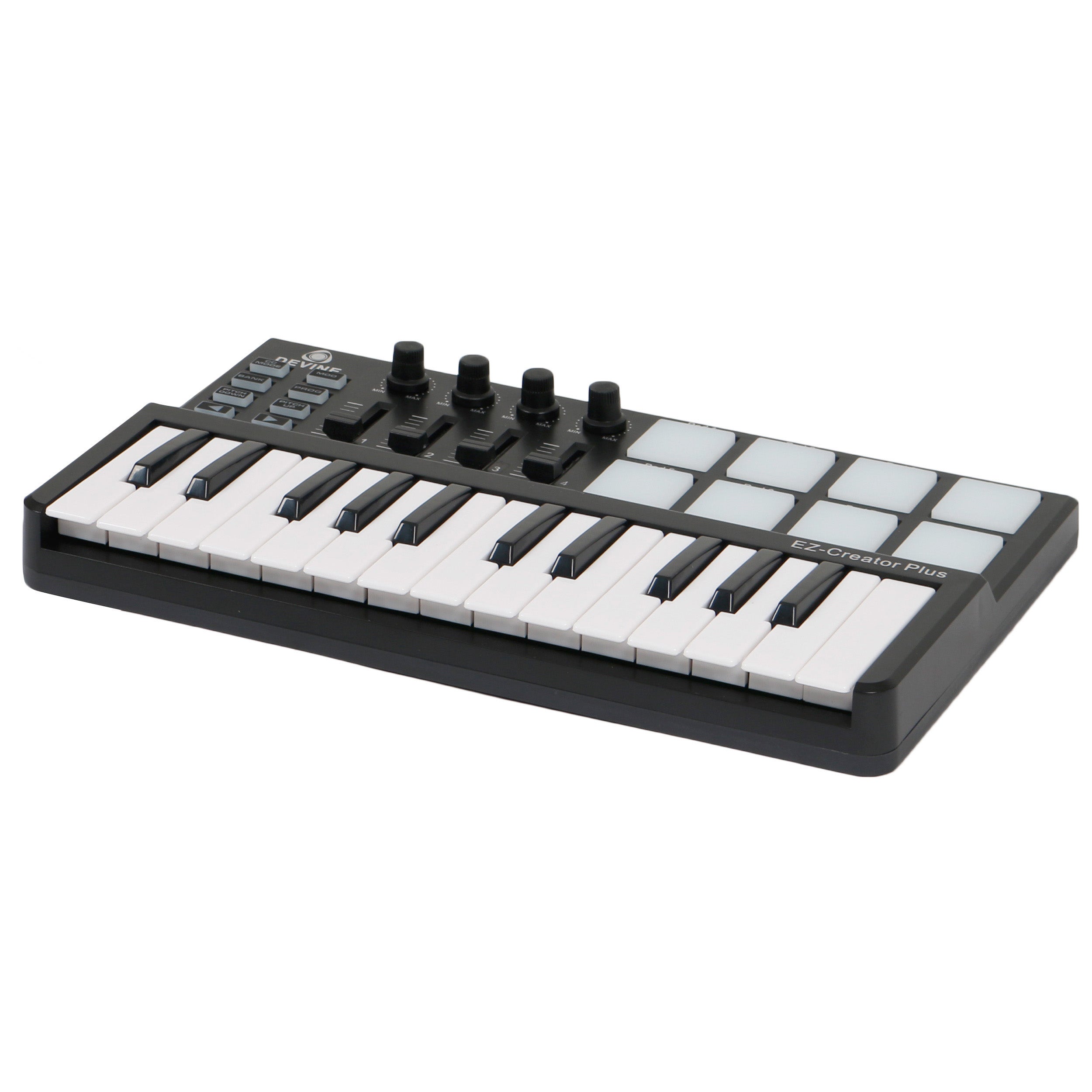 Novation Launchpad Pro MK3 + Devine EZ-Creator Plus USB/MIDI keyboard + USB3.0-hub