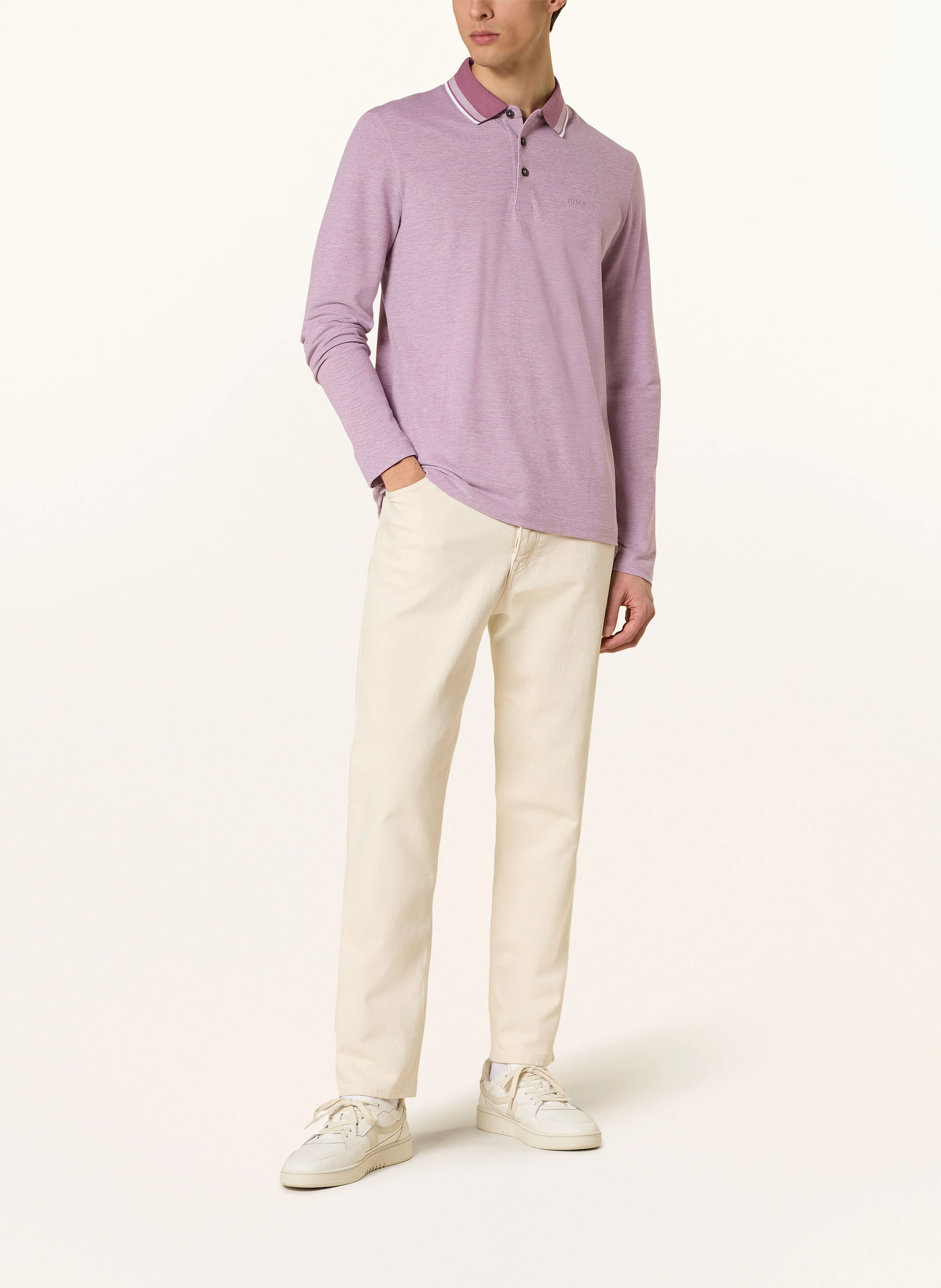 BOSS Strick-Poloshirt PITTMAN
