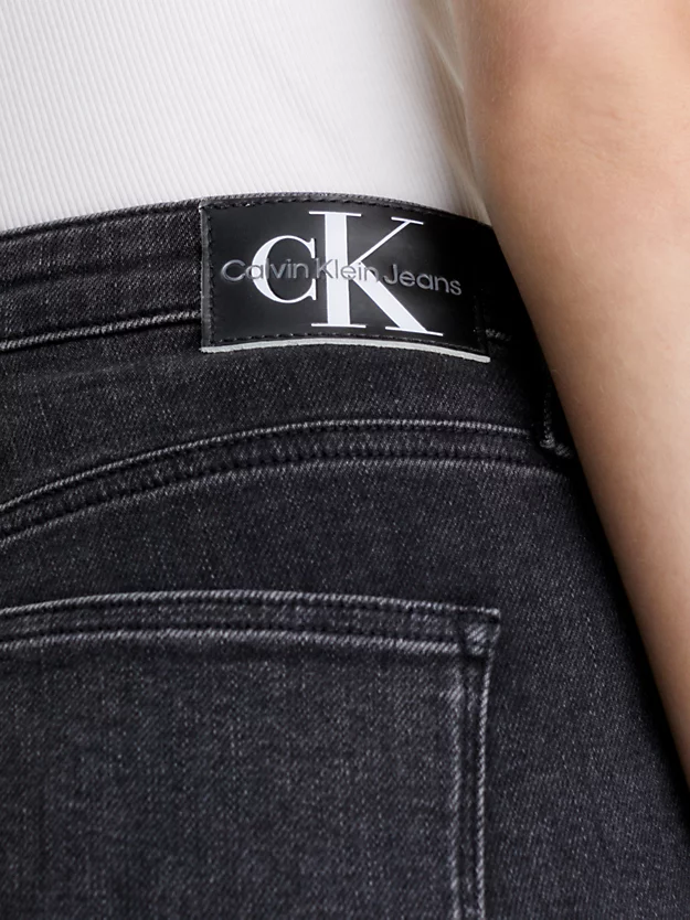 Calça jeans skinny de cintura alta
