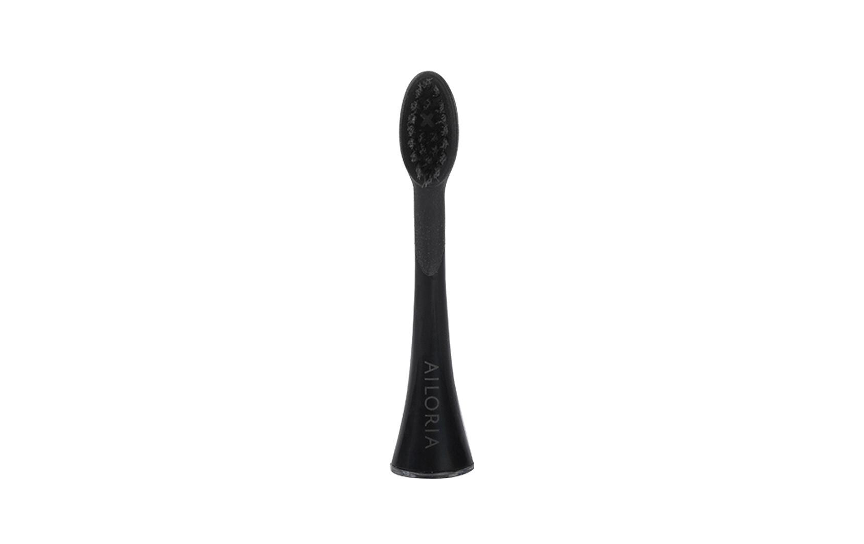 Zahnbürstenkopf Shine Bright Charcoal Schwarz, 6 StückErsatz-Bürstenköpfe