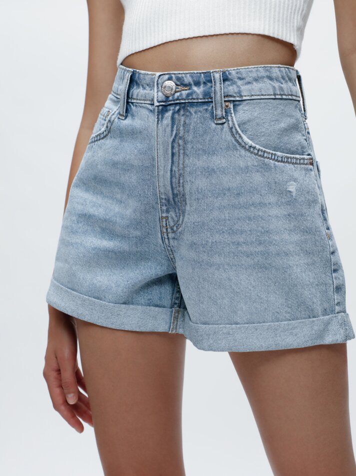 Shorts jeans estilo 