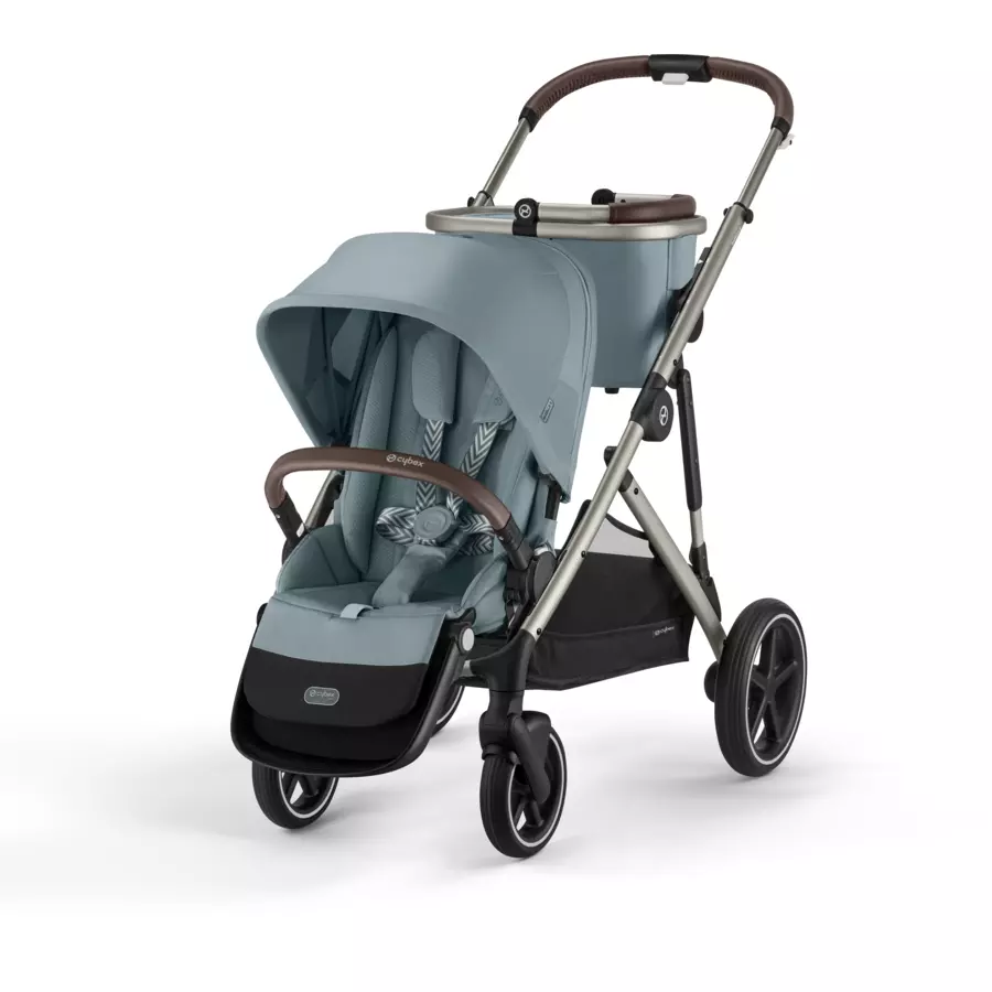 cybex GOLD Kombikinderwagen Gazelle S Silver Sky Blue