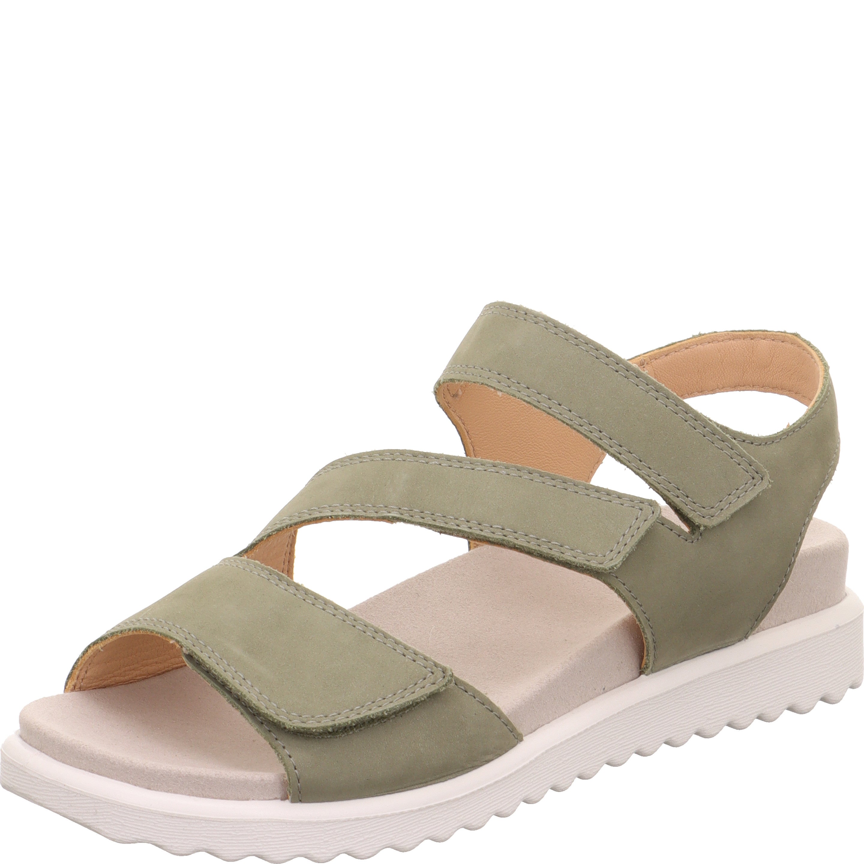 legero MOVE Damen  Sandale mit Klettverschluss - Farbe: Pino - Größe: 36