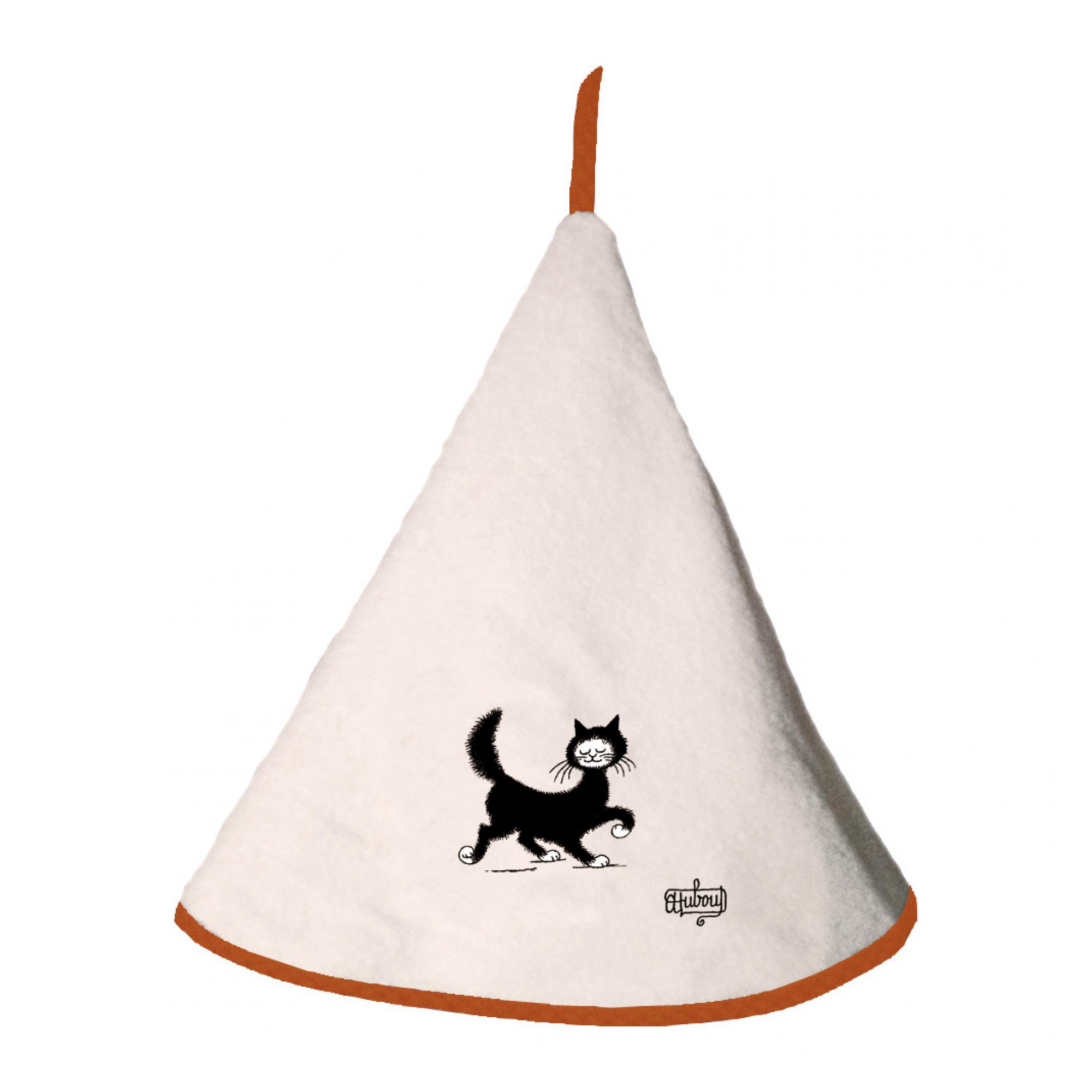 Essuie mains dubout chat balade ivoire diameter 60 cm