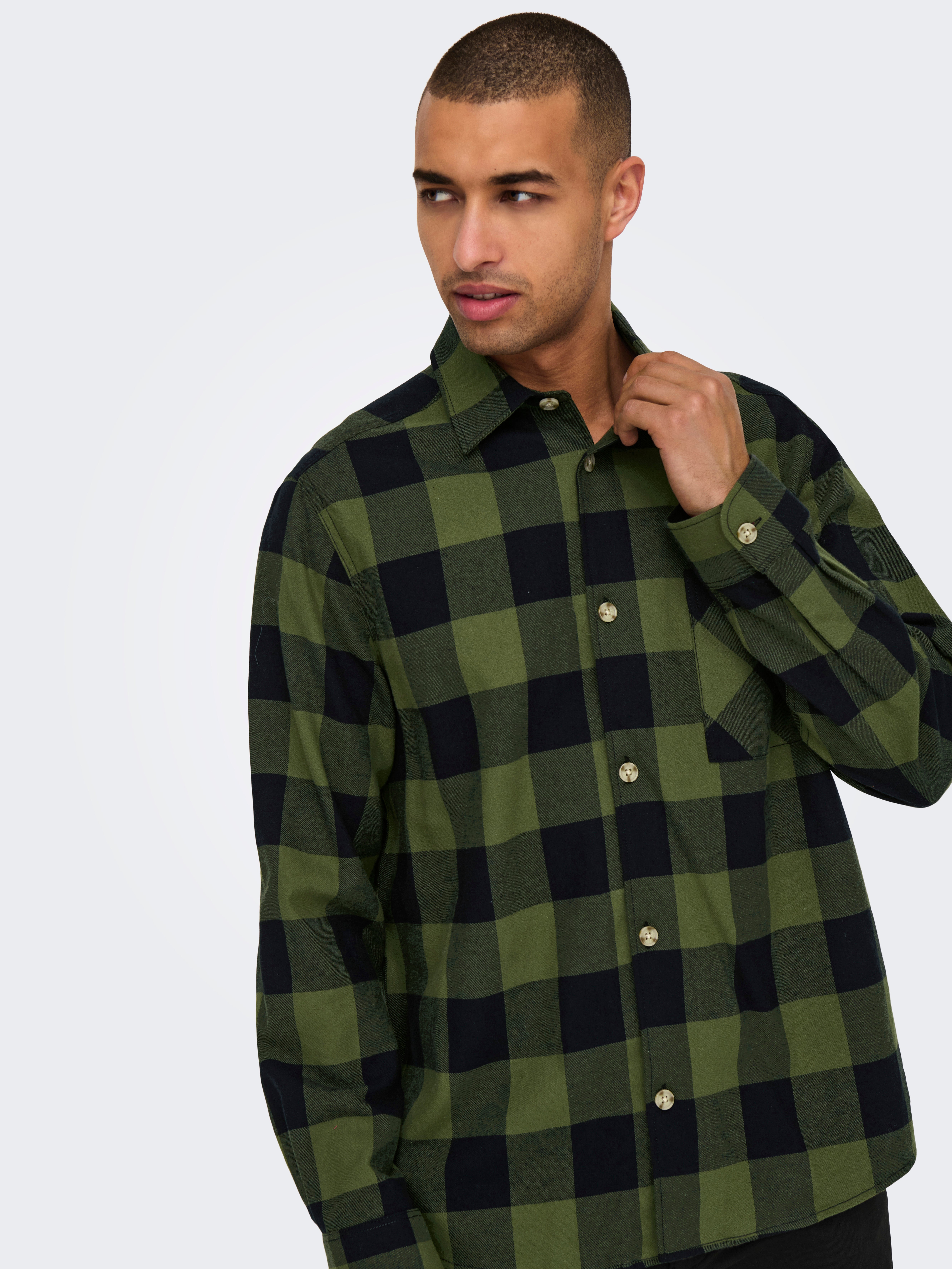 ONSMASON Hemd Olive Night