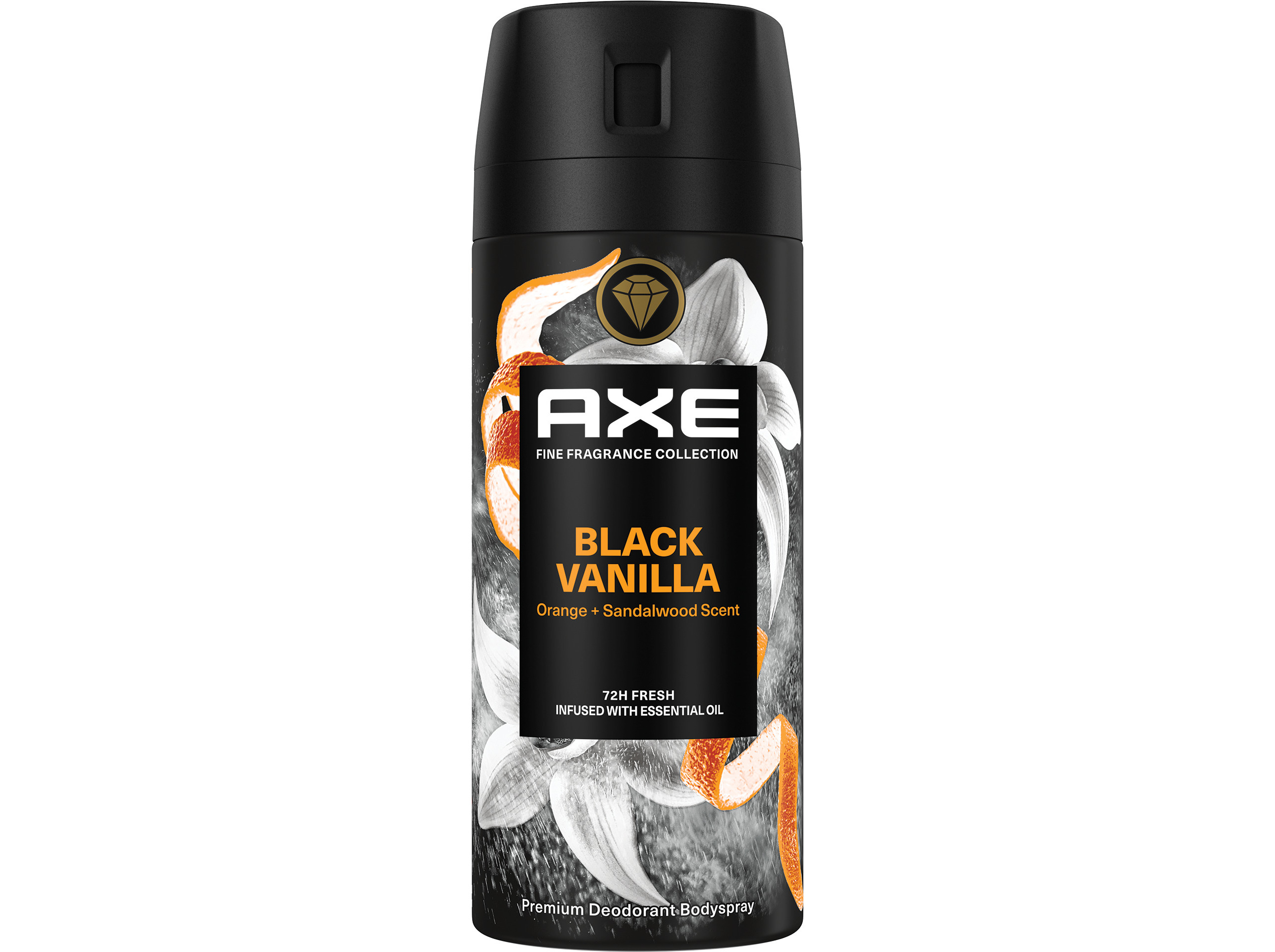DESODORIZANTE SPRAY AXE BLACK VANILLA 150 ML