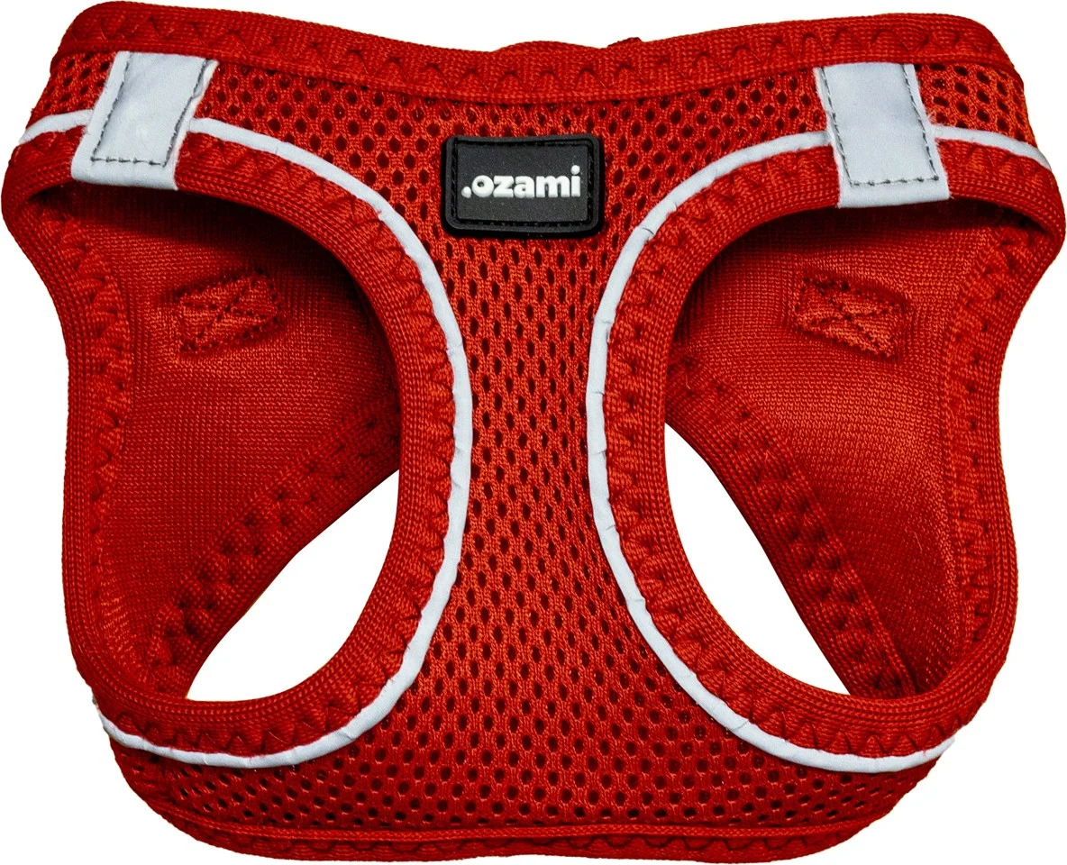 Ozami - Hundesele Air-Mesh Rød L