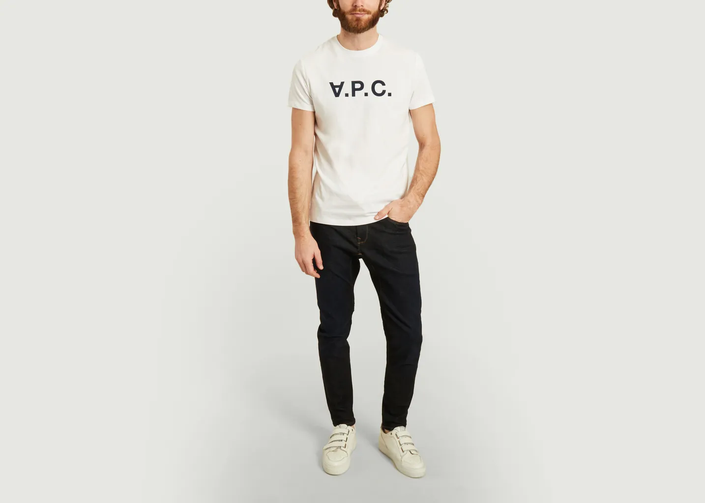 T-shirt siglé V.P.C. A.P.C.