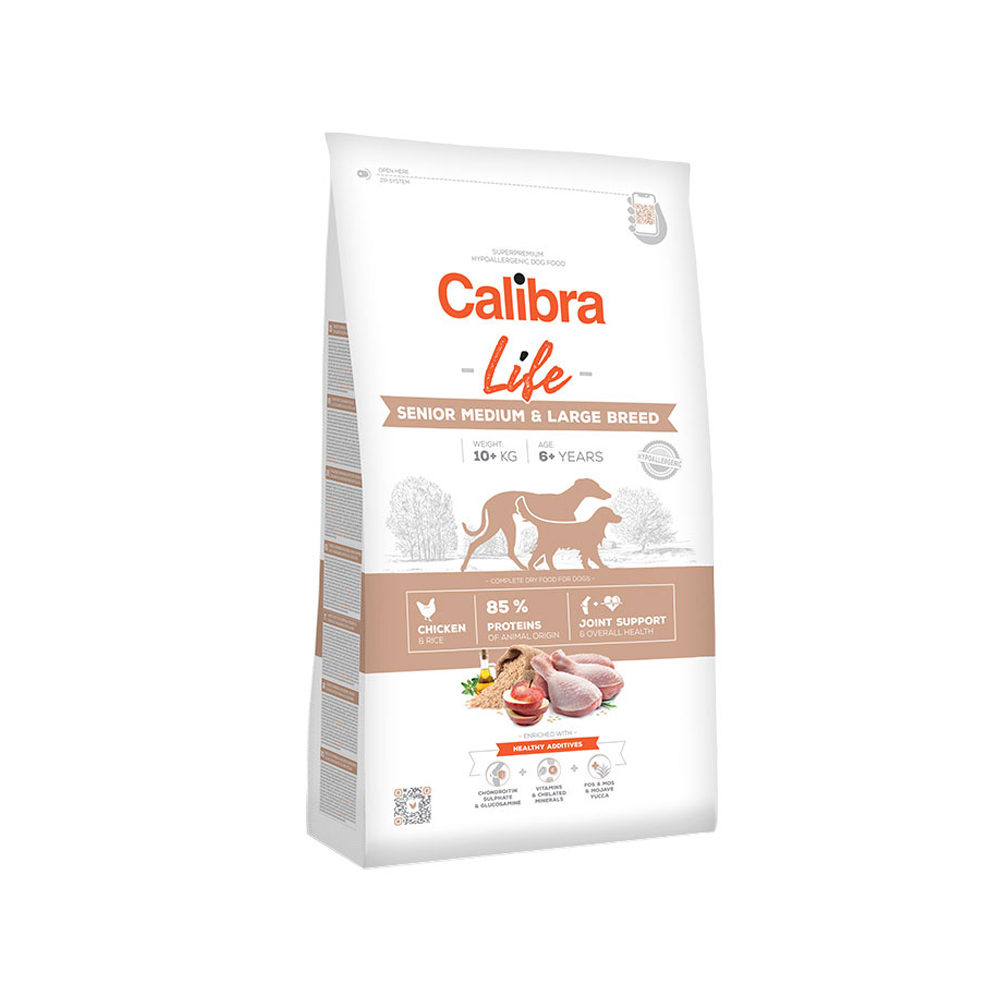 Calibra Dog Life Senior Medium & Large Breed - Kip