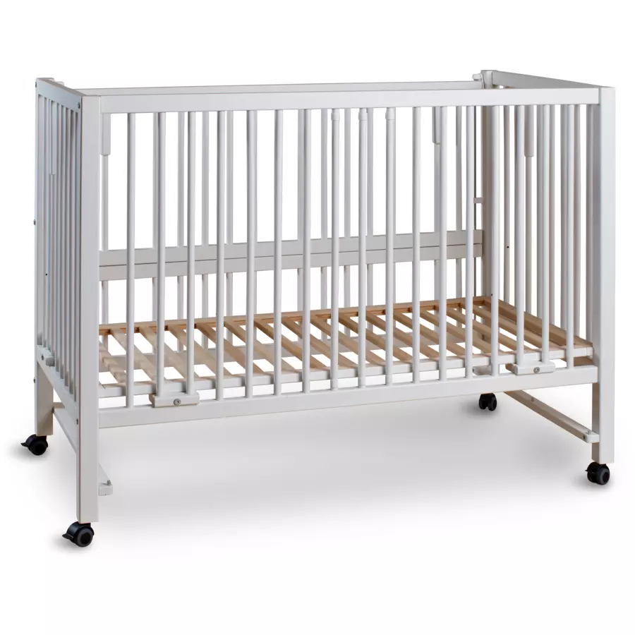 tiSsi® XXL Beistell- und Kinderbett Hajo 60 x 120 cm weiß