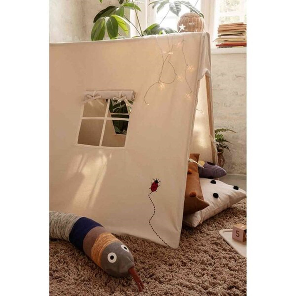 Telt Mariehøne Natural - Ferm Living → Luksusbaby.dk