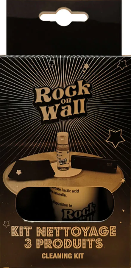 Rock on Wall Kit de nettoyage pour disque vinyle Produits d'entretien vinyles