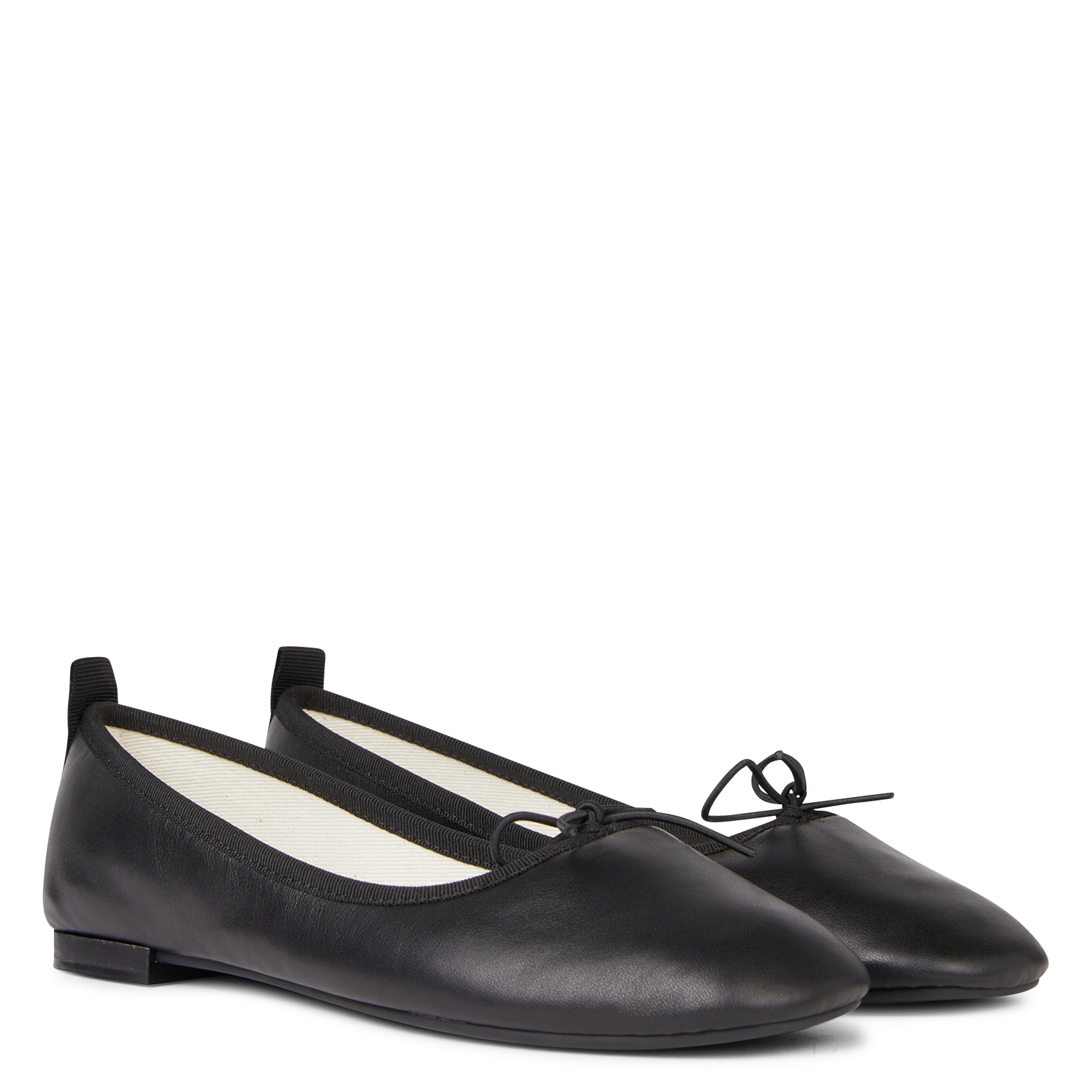 GARANCE - Ballerines en cuir | Noir