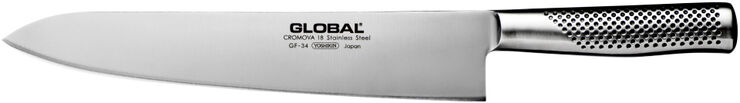 Global GF-34 Kokkekniv helsmedet stål 27 cm Stål